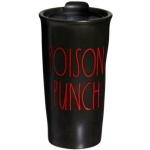 Rae Dunn Poison Punch Ceramic Travel Tumbler with the LID